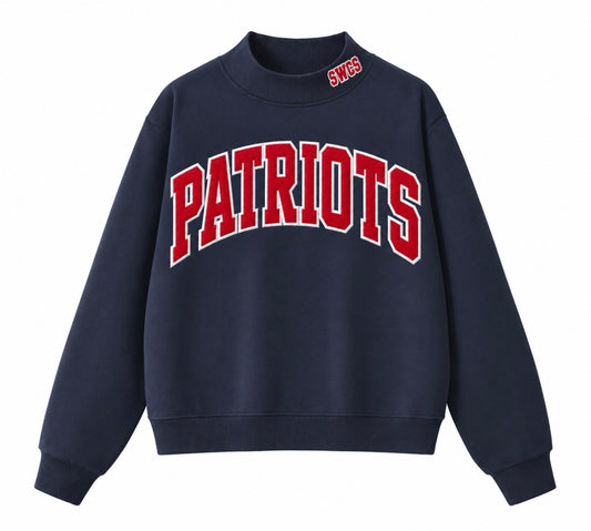 Patriots Mock neck