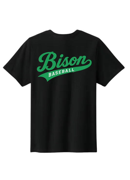 Bison baseball Tee