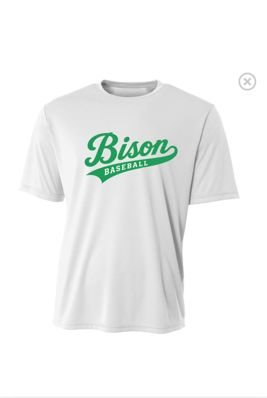 Bison baseball Tee dri fit