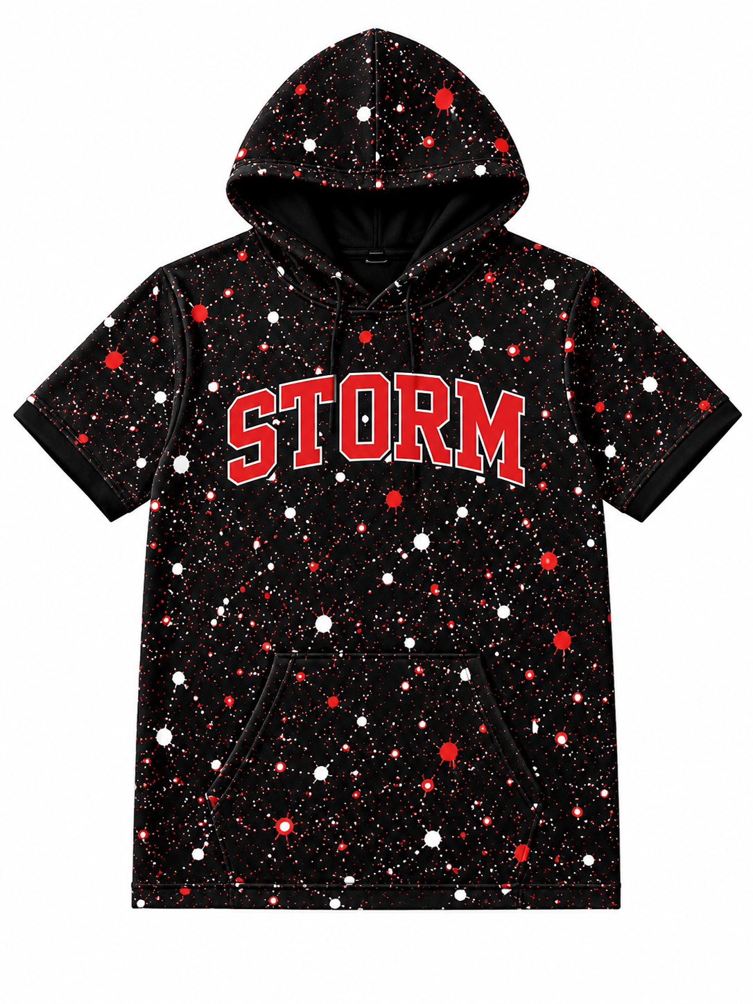 Storm Splatter Hooded Top