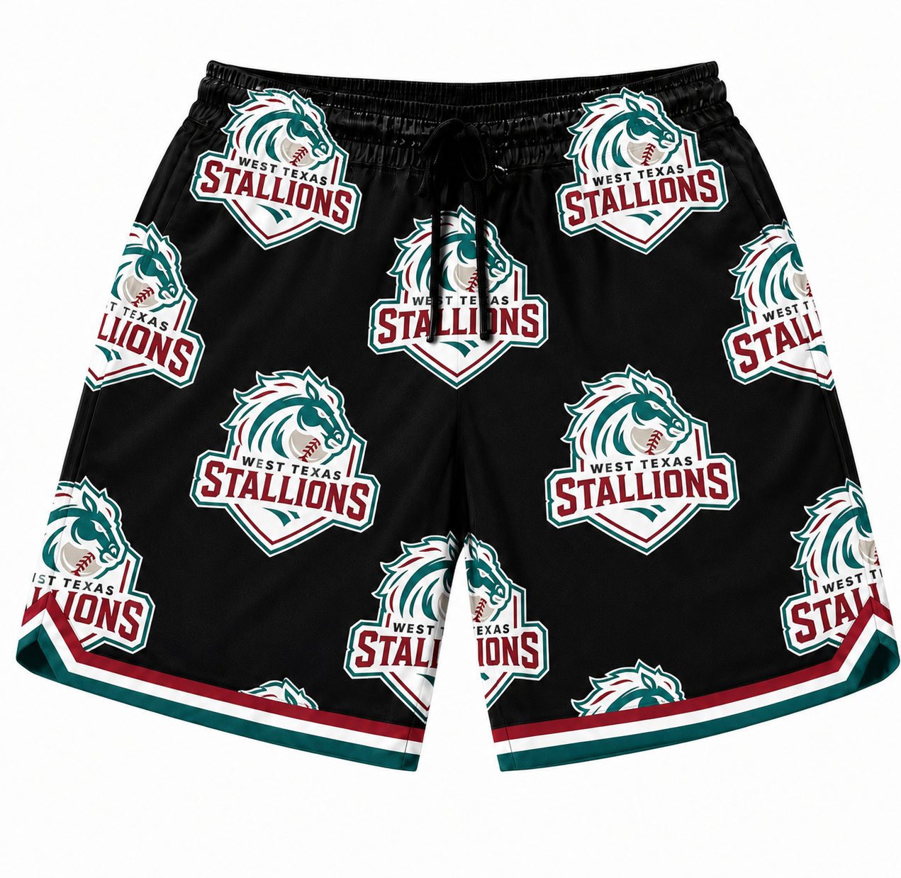 Stallions logo shorts