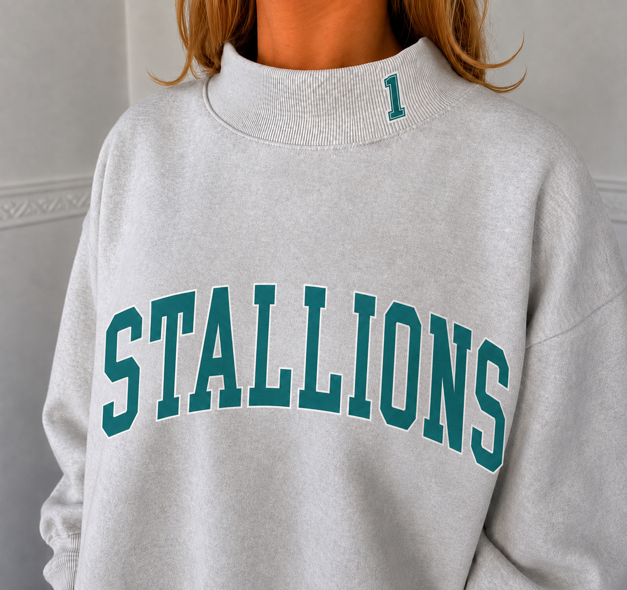 Stallions mockneck