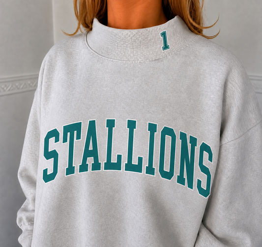 Stallions mockneck