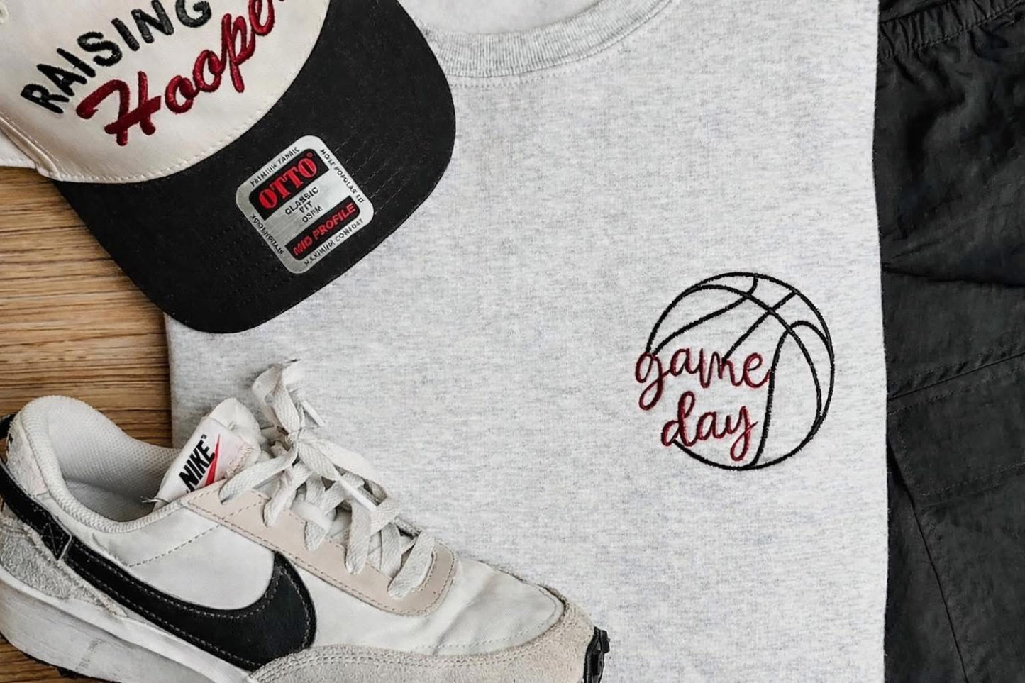 Game Day Embroidered Sweatshirt