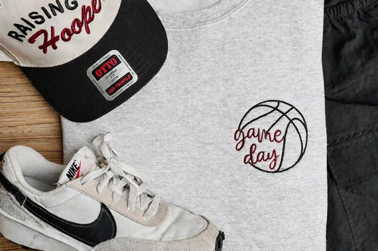 Game Day Embroidered Sweatshirt