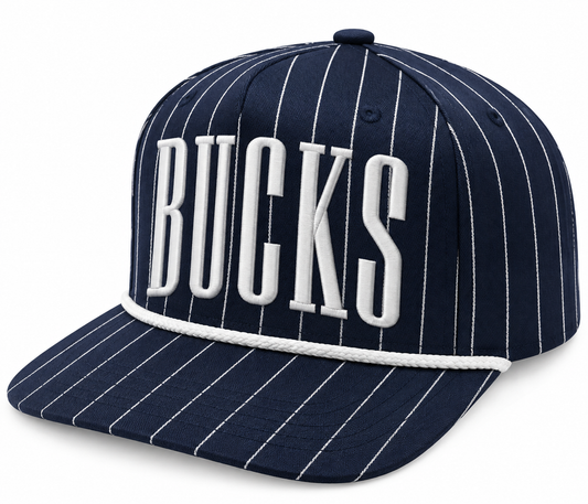Navy pinstripe Hat