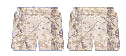 Camo Mesh Shorts