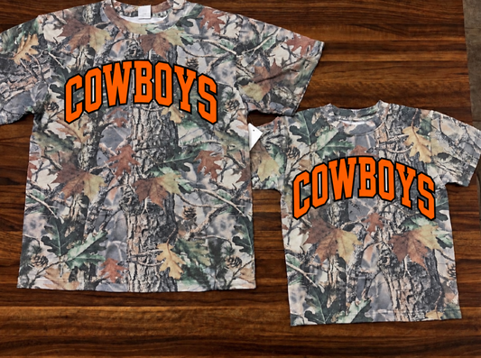 Cowboys Camo Tshirt