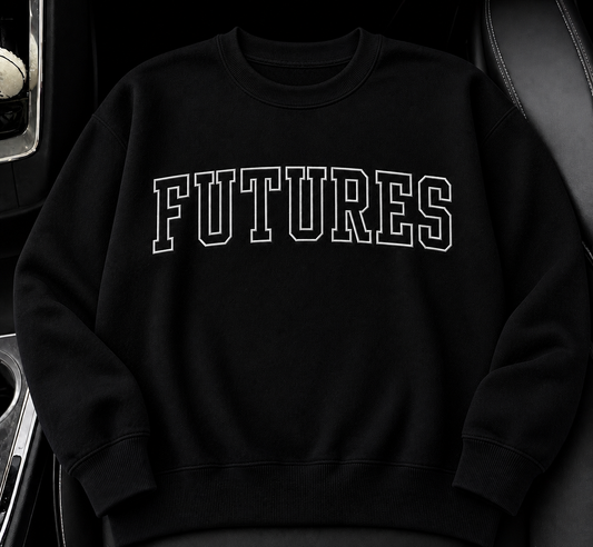 Embroidered outline Sweatshirt