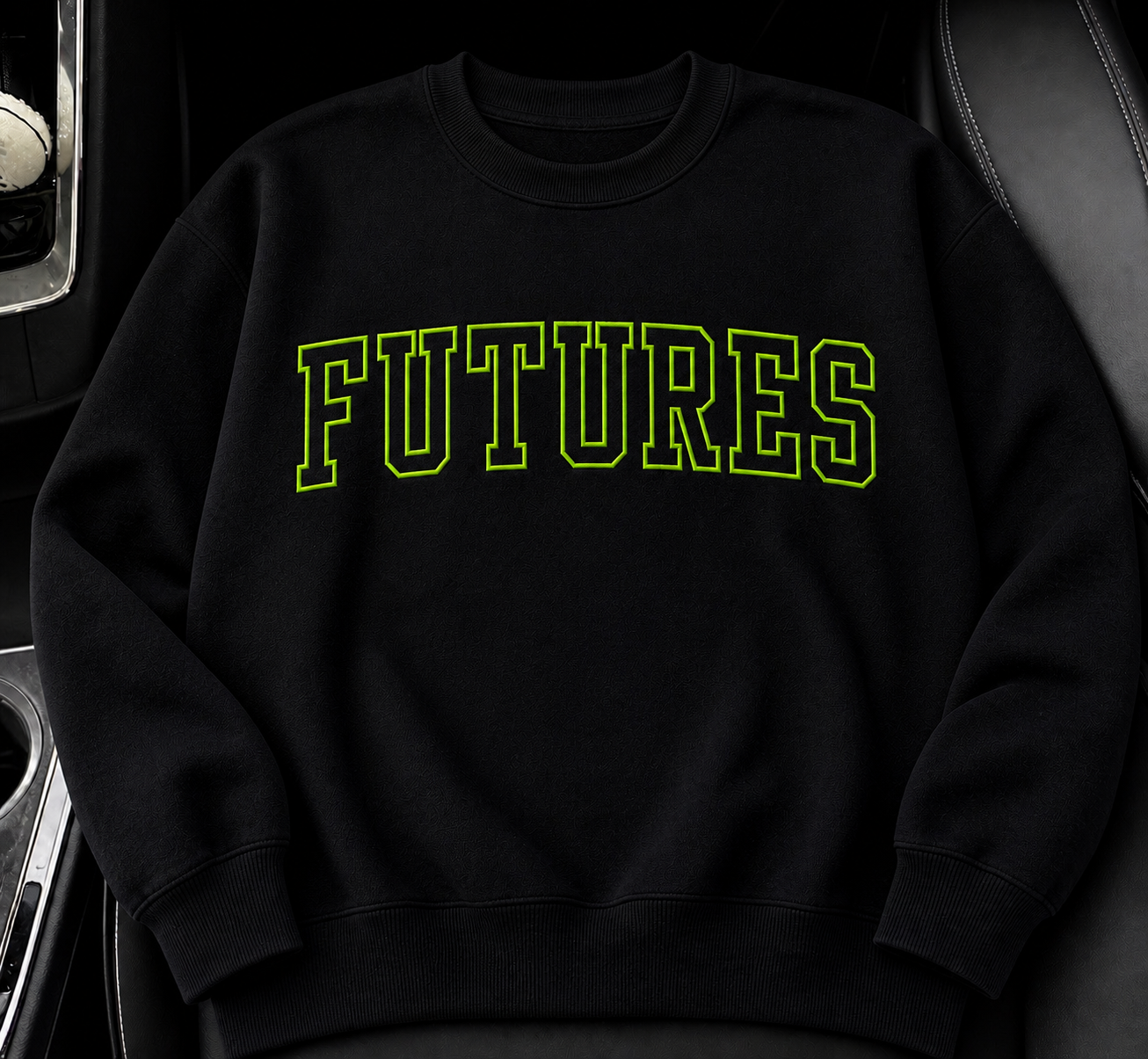 Embroidered outline Sweatshirt