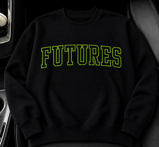 Embroidered outline Sweatshirt