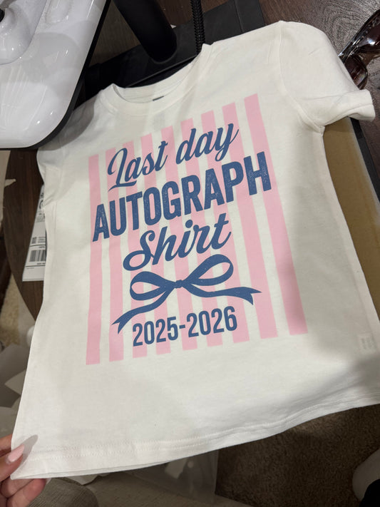 Last day of school shirt