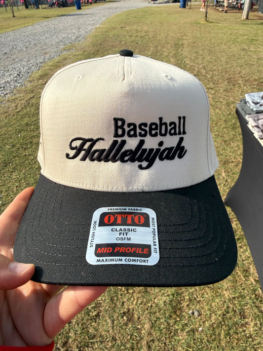 Baseball hallelujah hat