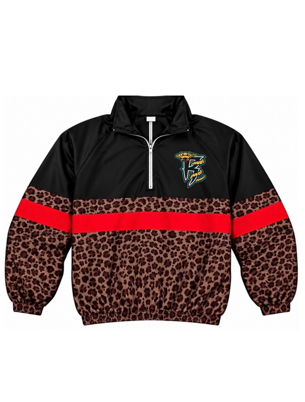 Rattlers Leopard Windbreaker