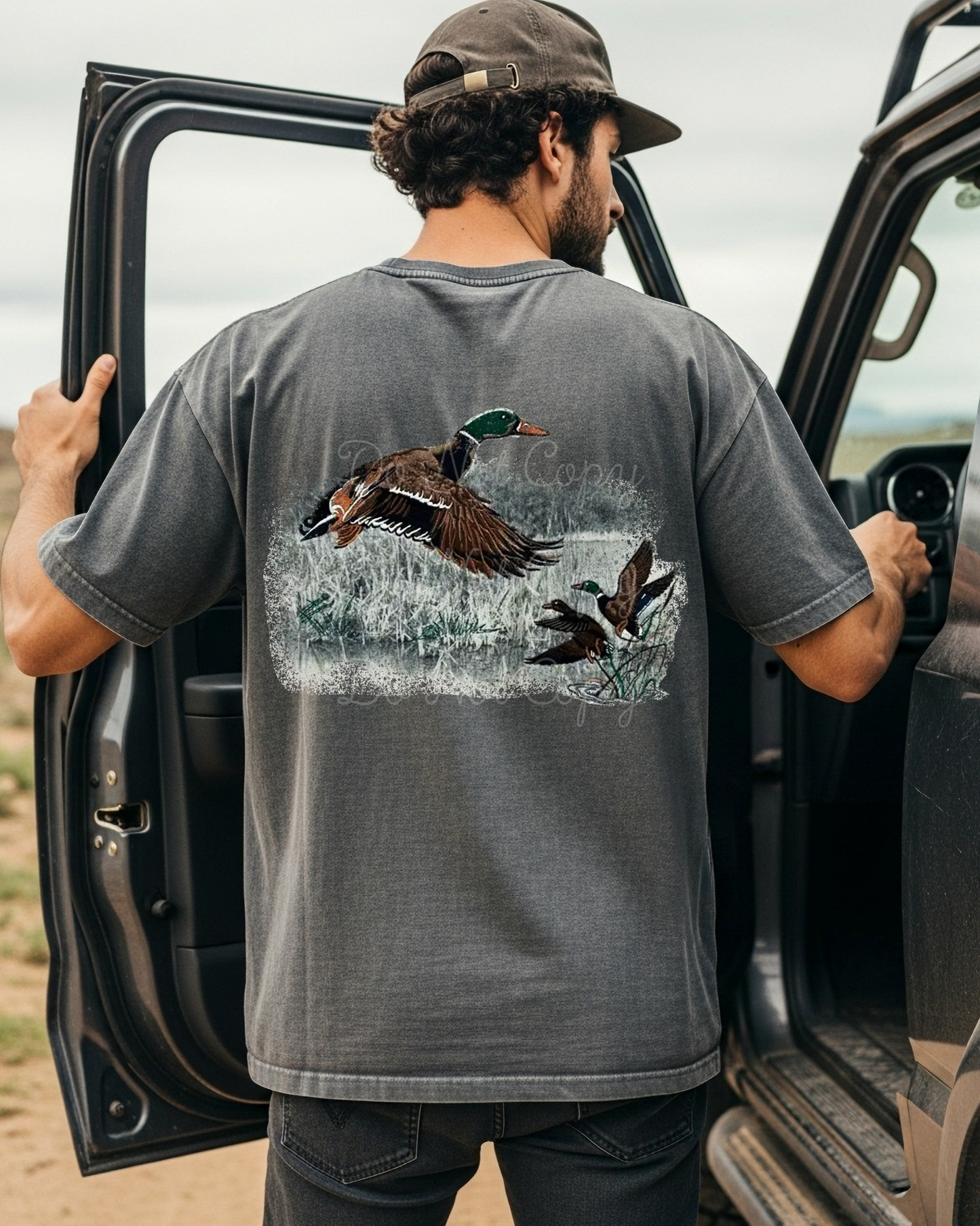 Vintage Duck Painting Tee