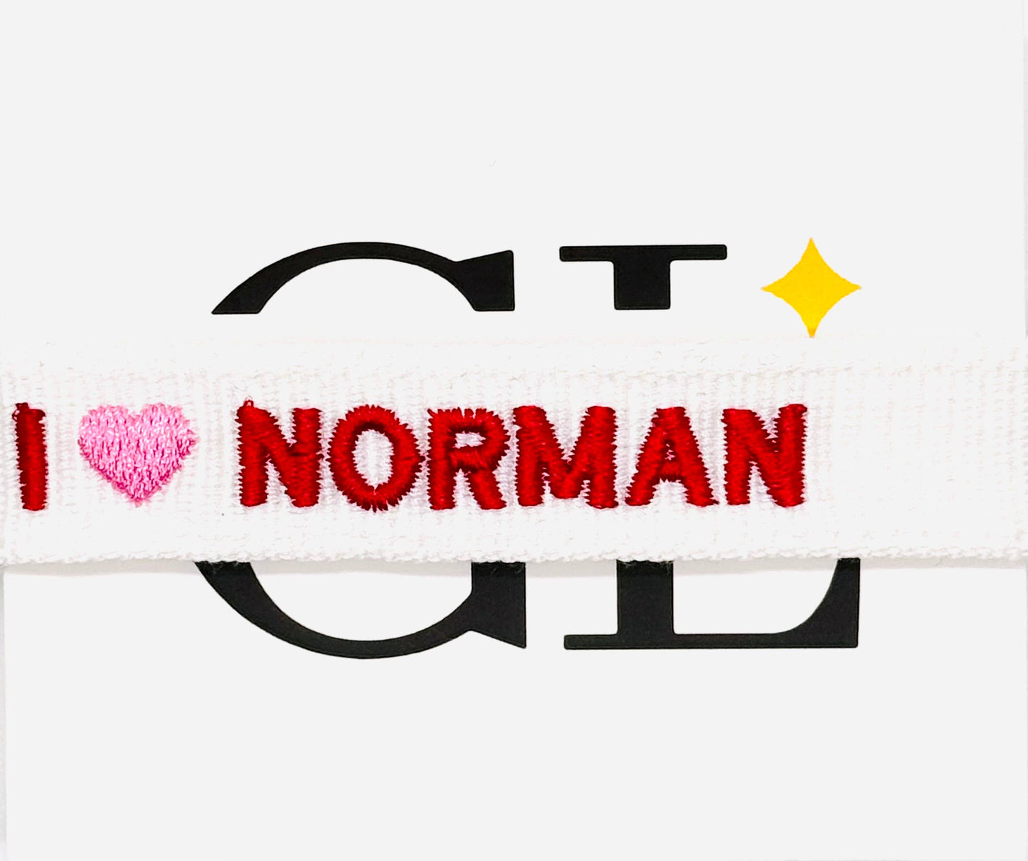 I heart Norman Team Tassel Bracelet