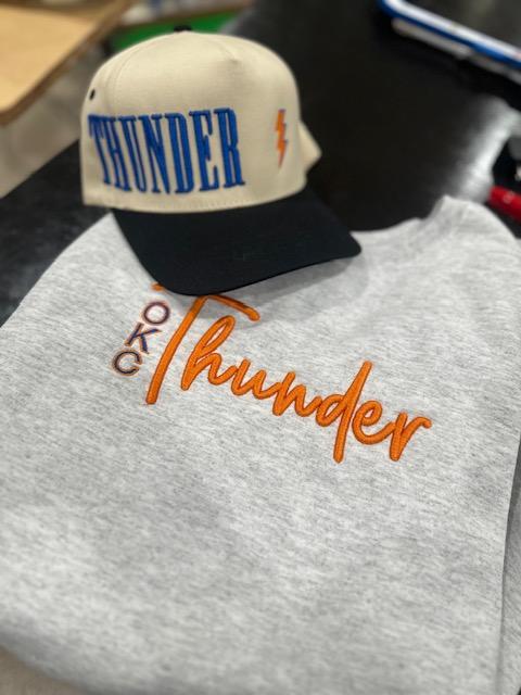 Embroidered Thunder Sweatshirt